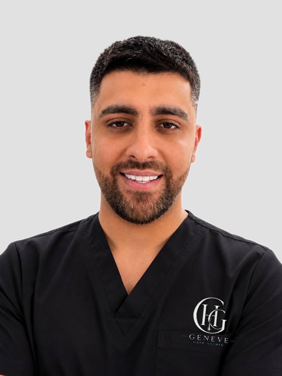 Pooya, Senior-Techniker der Geneve Hair Clinic